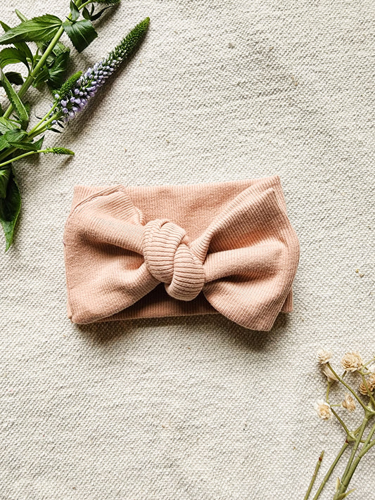 Organic Cotton Headwrap in {Blush}
