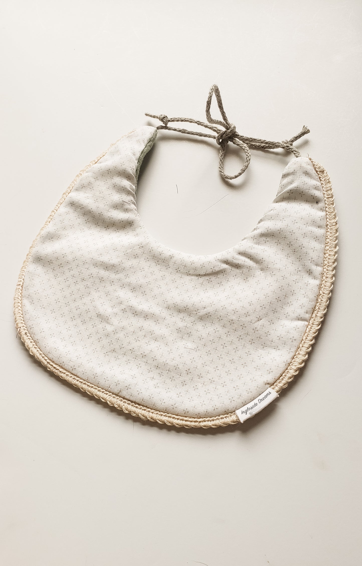 The {Johnnie} Reversible Baby Bib