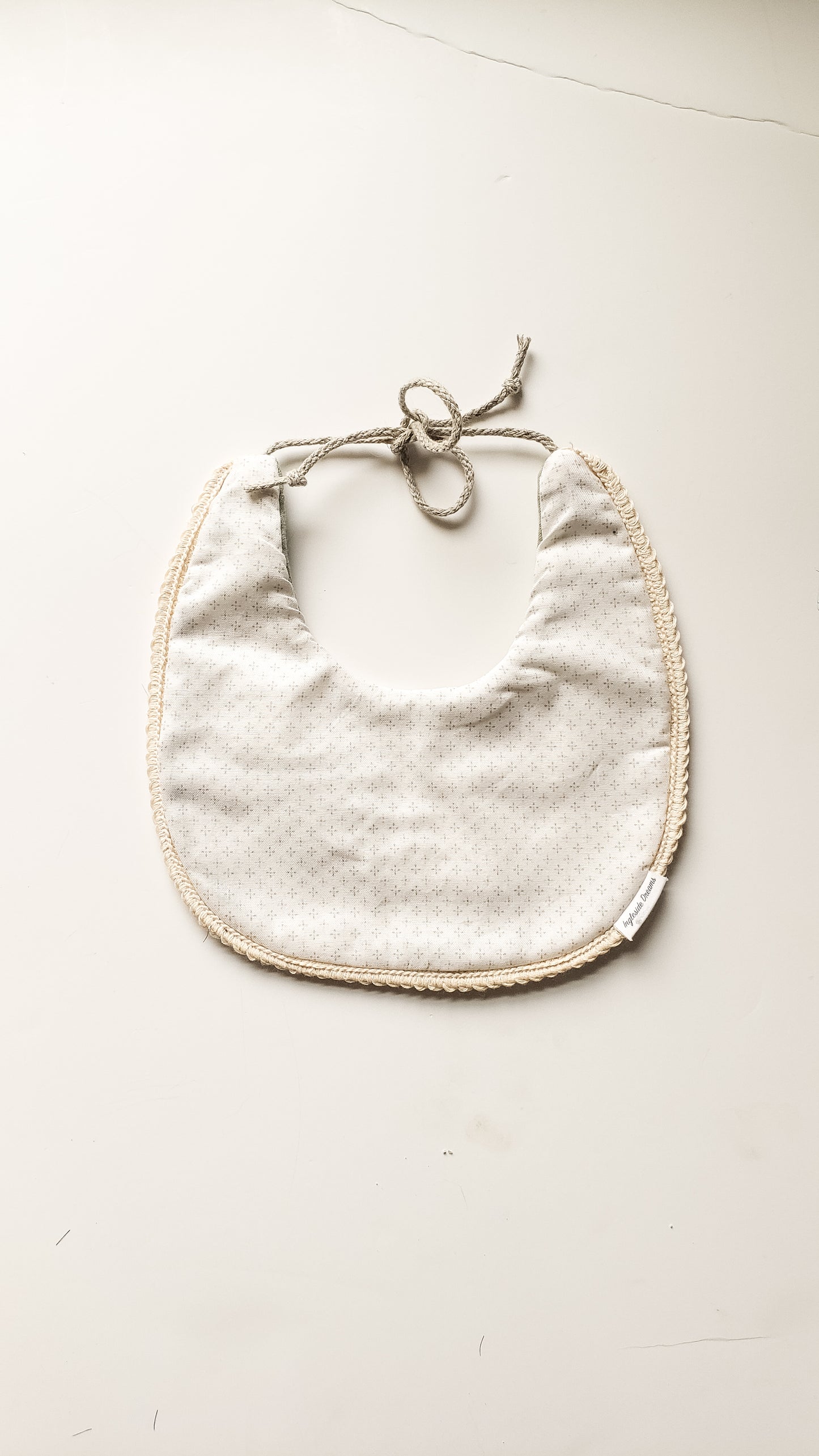 The {Johnnie} Reversible Baby Bib