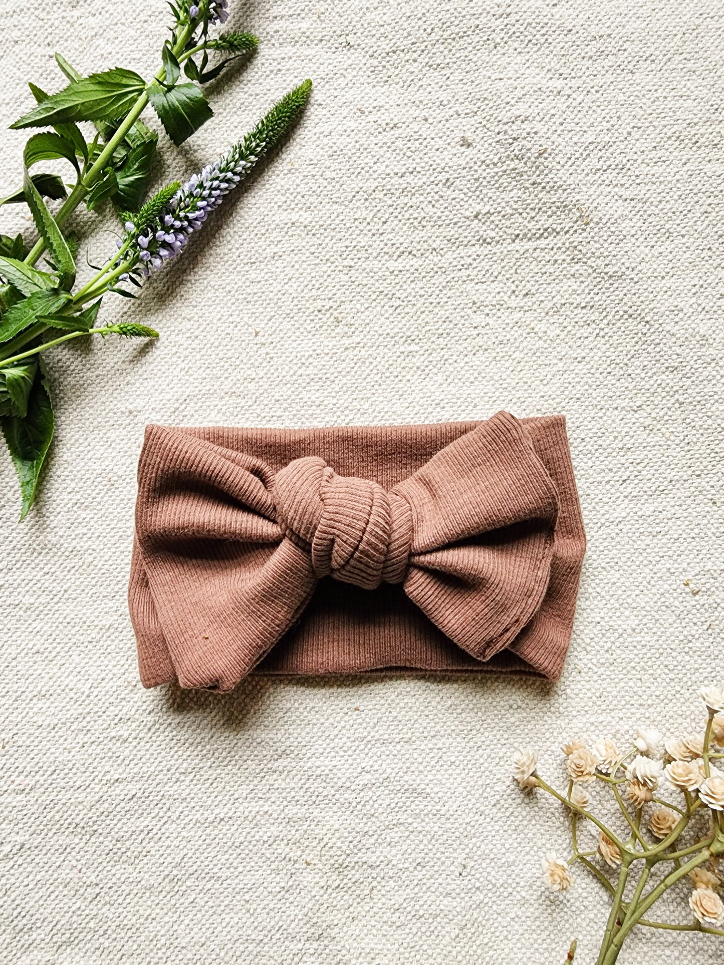 Organic Cotton Headwrap in {Raisin}